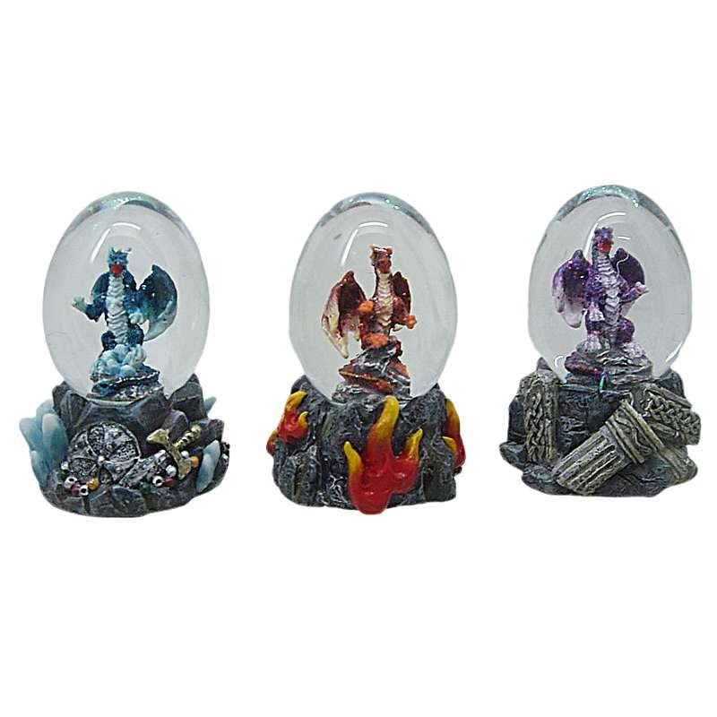 Figurines Dragons x3 "Les éléments"