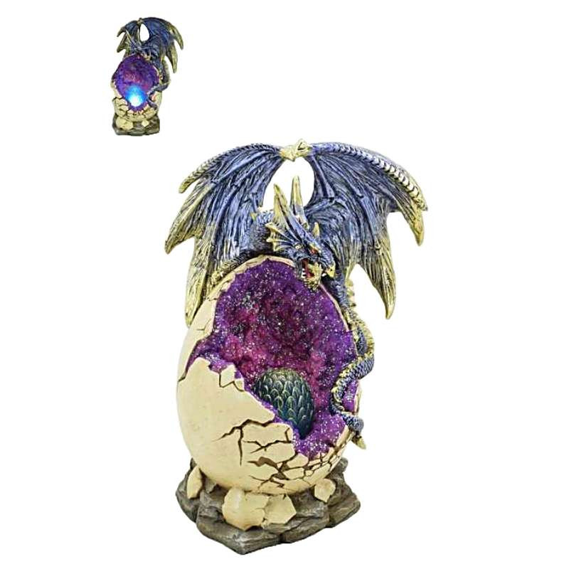 Statuette dragon Lumineux "Prisme"