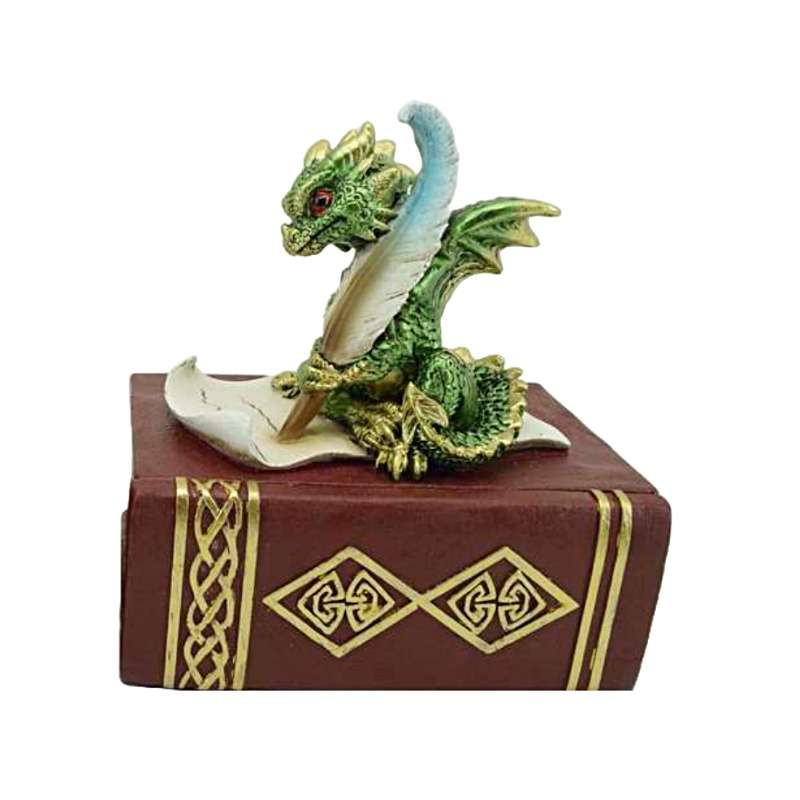 Figurine Dragon Ecrivain
