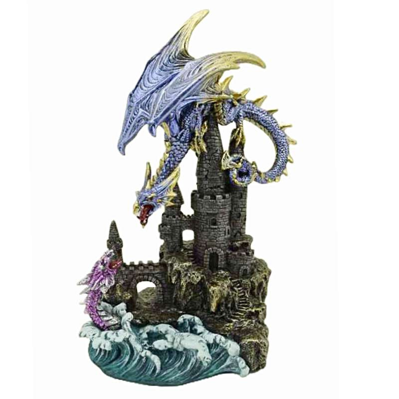 Statuette Dragon "Chateau Ocean"