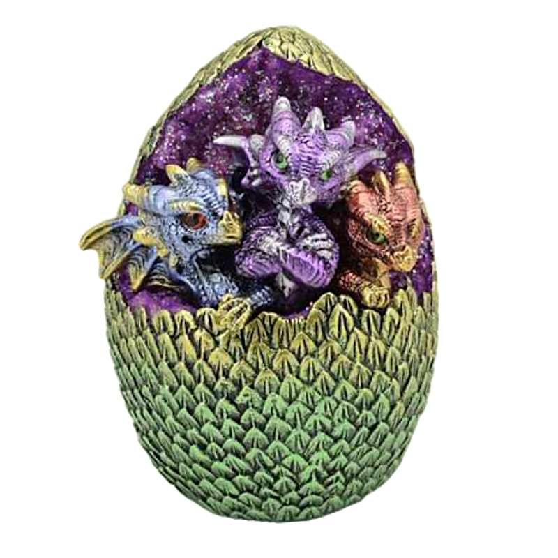 Grand Oeuf Dragon Lumineux Multi