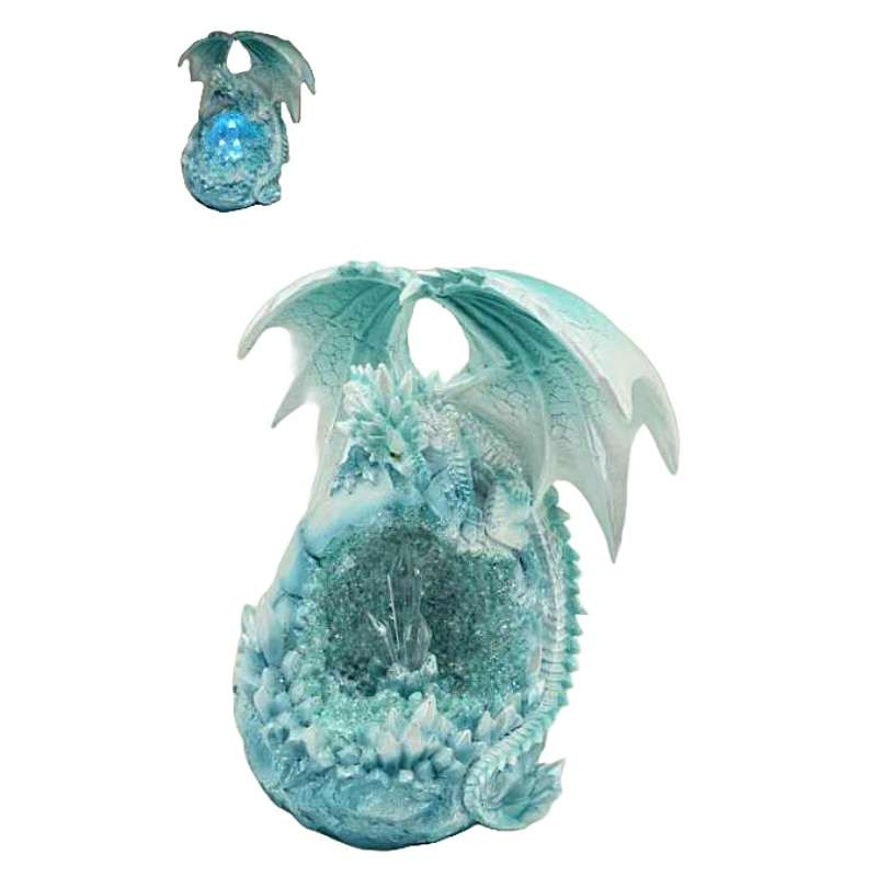 Statuette Dragon Lumineux Cristal