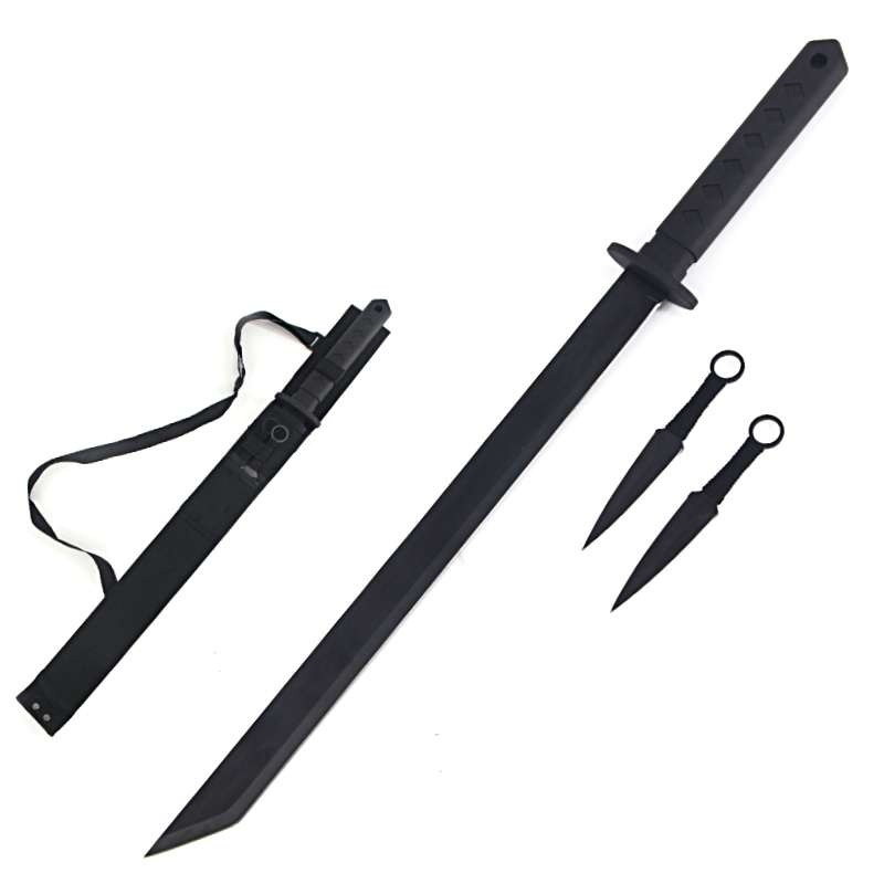 Set Epée et Kunai Ninja Noir