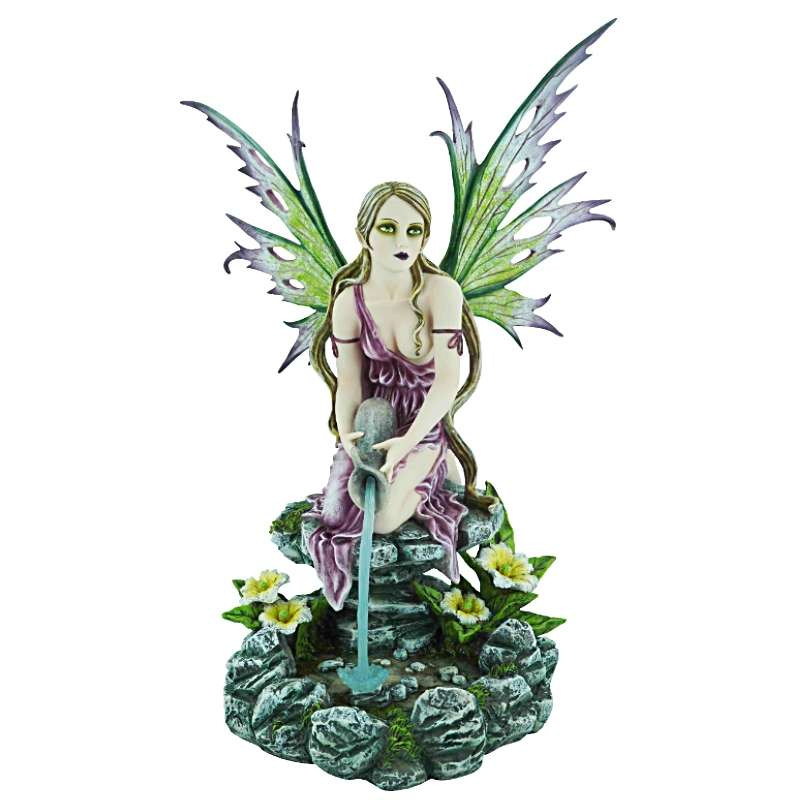 Statue Fée Fontana Emeraude