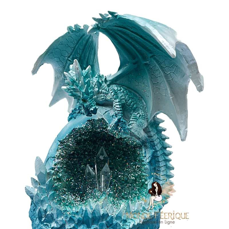 Statuette Dragon Lumineux Cristal
