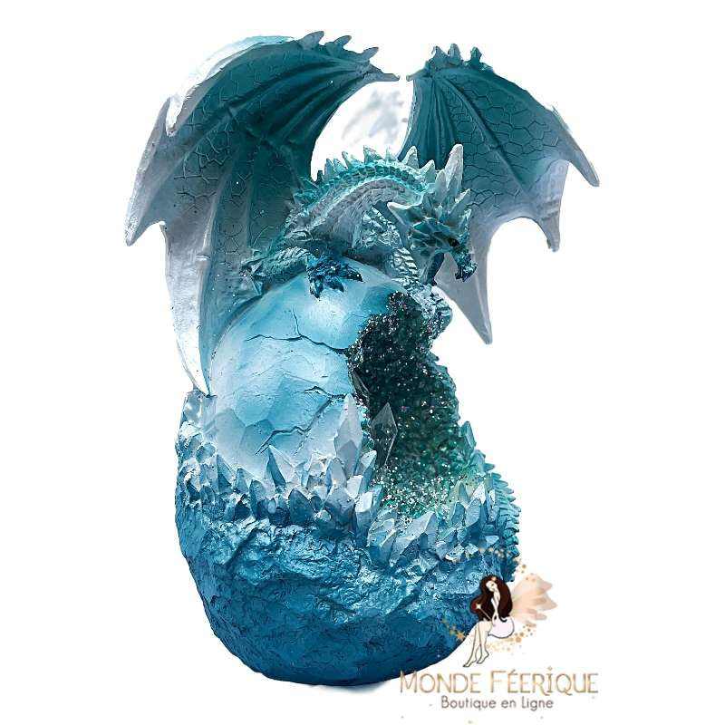 Statuette Dragon Lumineux Cristal