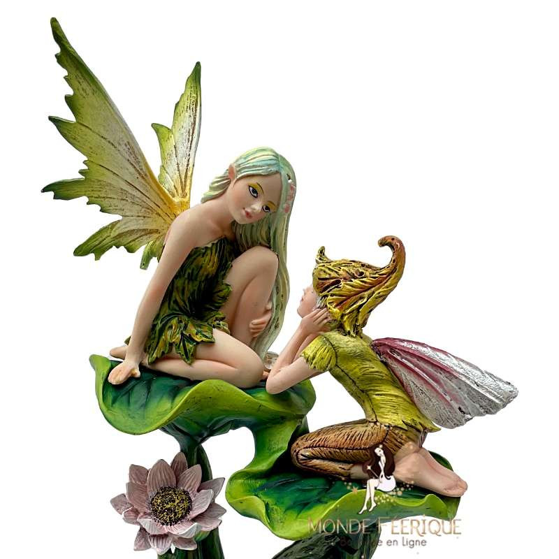 Statuette Fée Elfe Nature