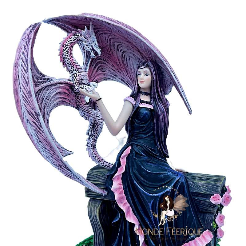 Statuette Fée Anne Stock Pink