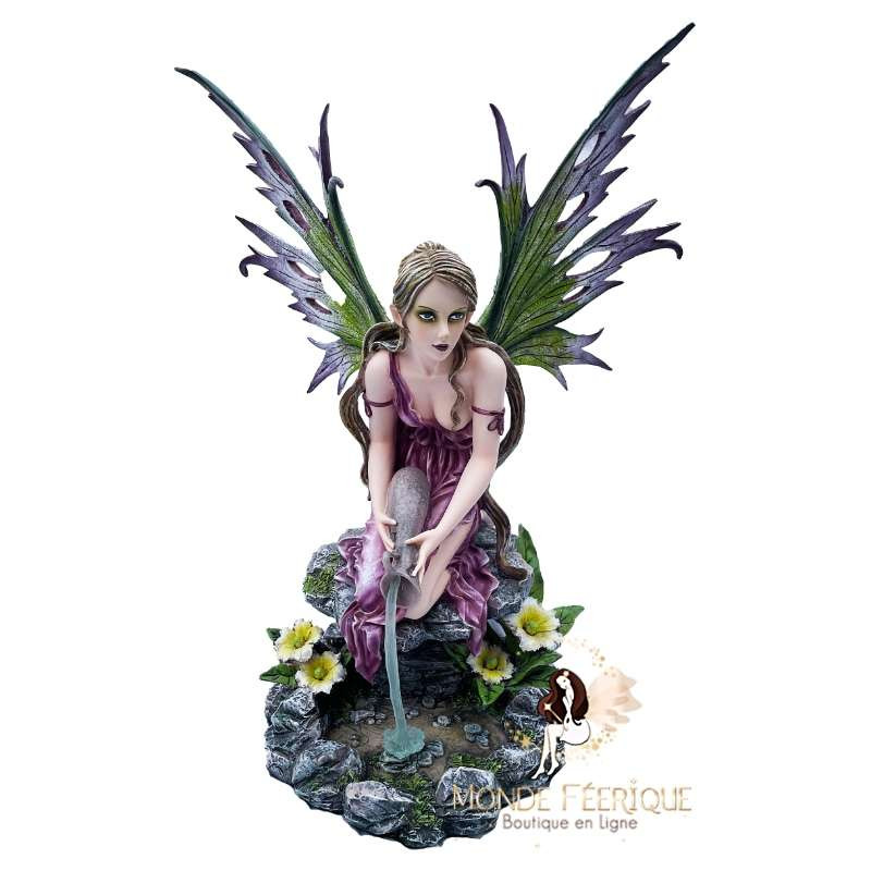 Statue Fée Fontana Emeraude