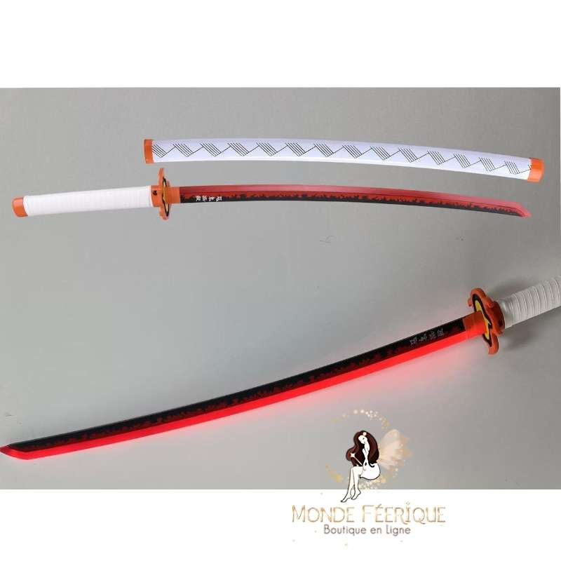 Katana Lumineux  Kyojuro Rengoku - Demon slayer