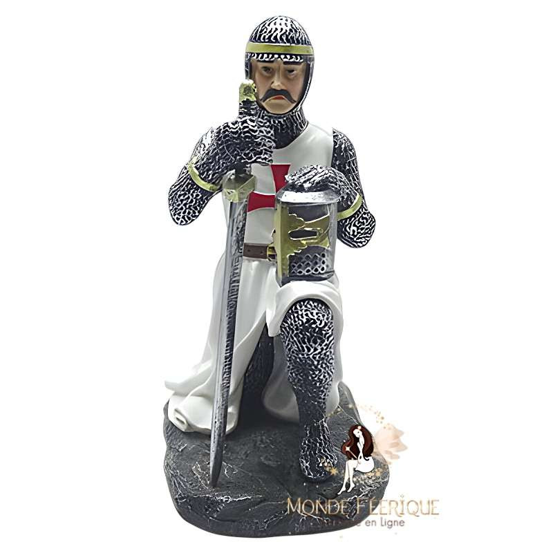 Lot Figurine Timpo Moyen Age Cavalier Templier - Vendu