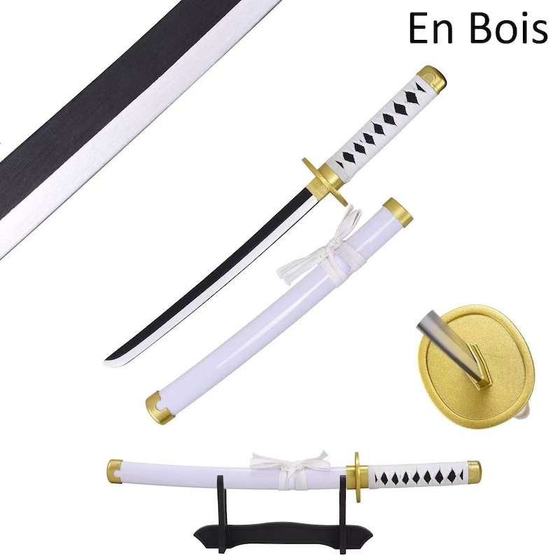 Mini Katana bambou Shusui Wado Ichimonji Zoro One Piece