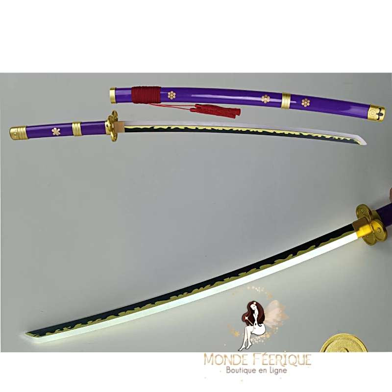 Katana Lumineux Enma Blanc ONE PIECE