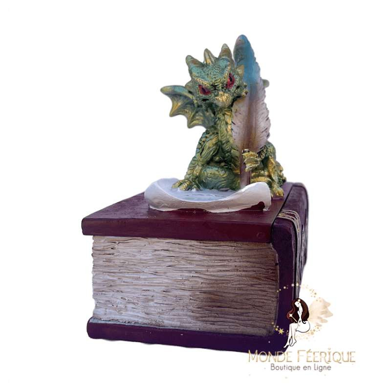 Figurine Dragon Ecrivain