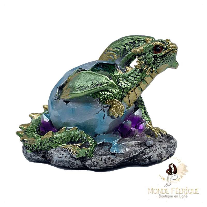 Statuette Dragon sorti de l'oeuf x2