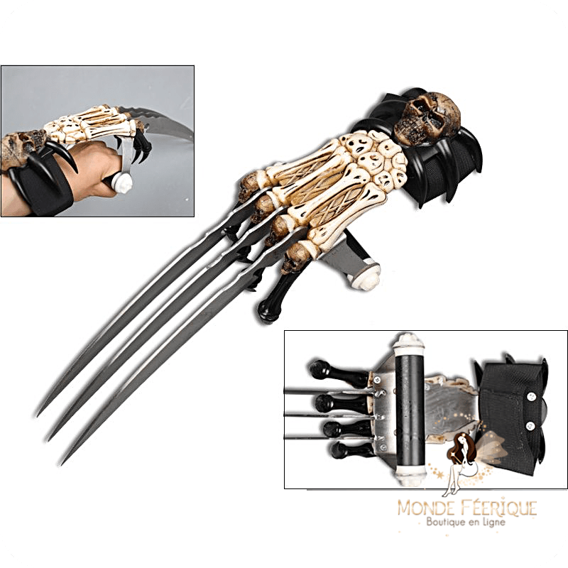 Griffe Wolverine Xmen Dorée - Produits pour cosplay et décoration