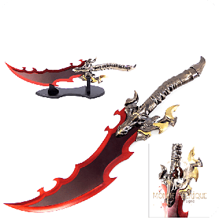 Dague Sun Jinwoo Solo Leveling – Réplique fidèle 63 cm