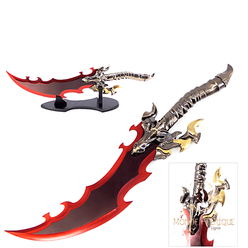Dague Sun Jinwoo Solo Leveling – Réplique fidèle 63 cm