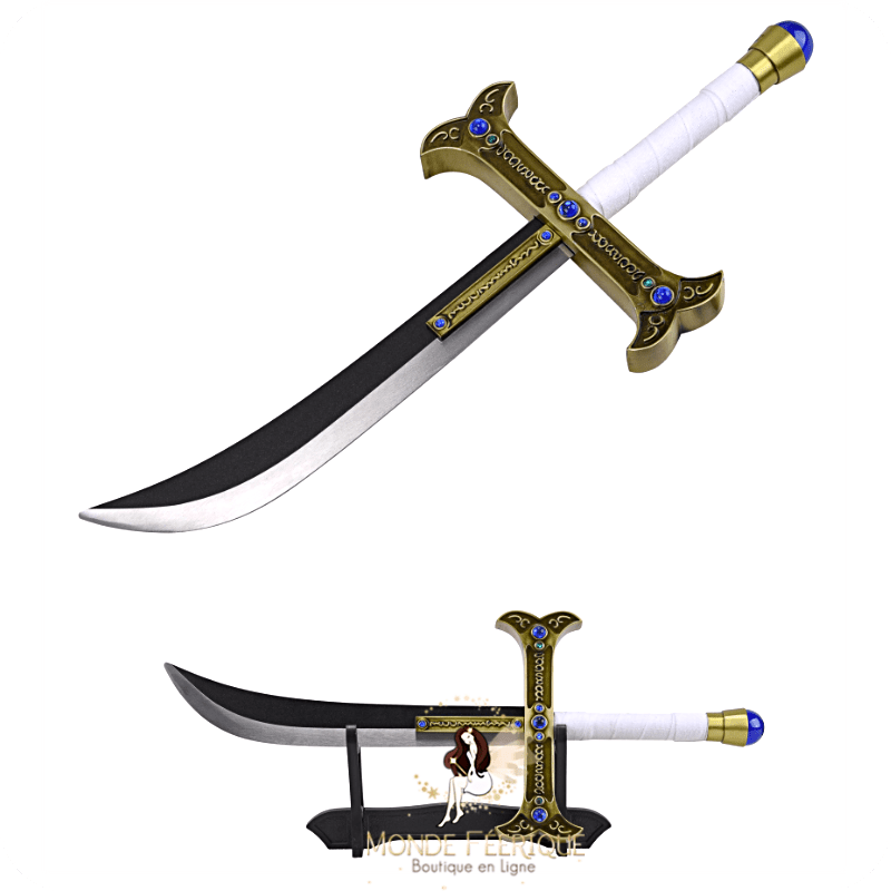 Sabre de Dracule Mihawk Kokuto Yoru – Réplique One Piece 40 cm