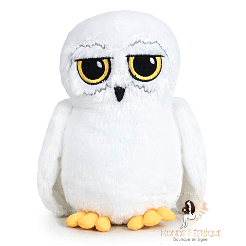 Peluche Hedwige Harry Potter 15 cm – Chouette blanche officielle