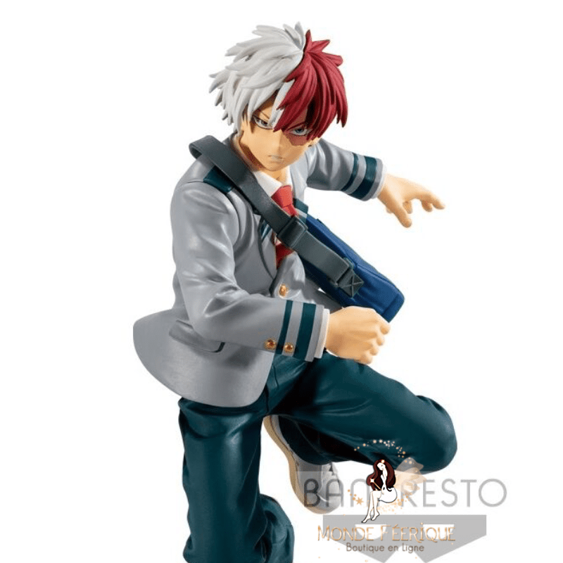 Figurine Shoto Todoroki – My Hero Academia – Bravegraph – Banpresto 15 cm