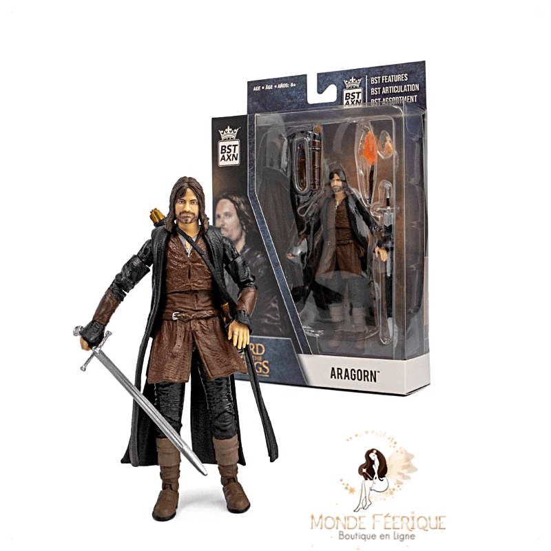 Figurine Aragorn Seigneur des Anneaux 13 cm