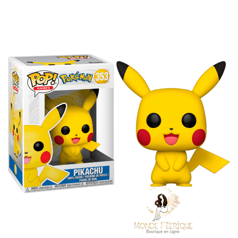 Funko Pop Pikachu 9 cm - Pour une ambiance à la maison 100% Pokémon