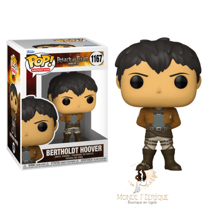 Figurine Bertholdt Hoover - Attaque des Titans