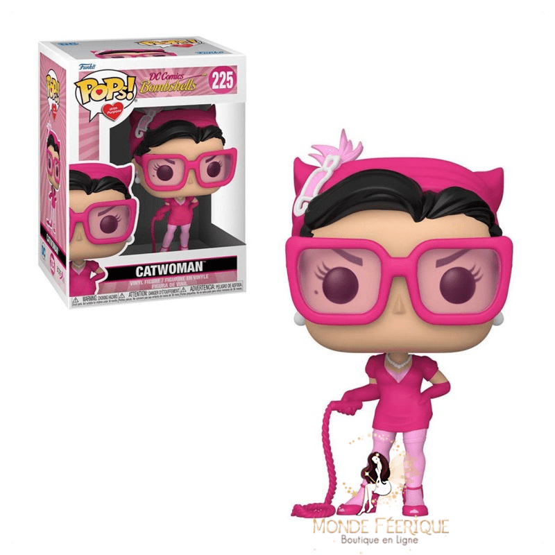 Figurine Funko Pop Catwoman Rose - DC Comics Bombshells