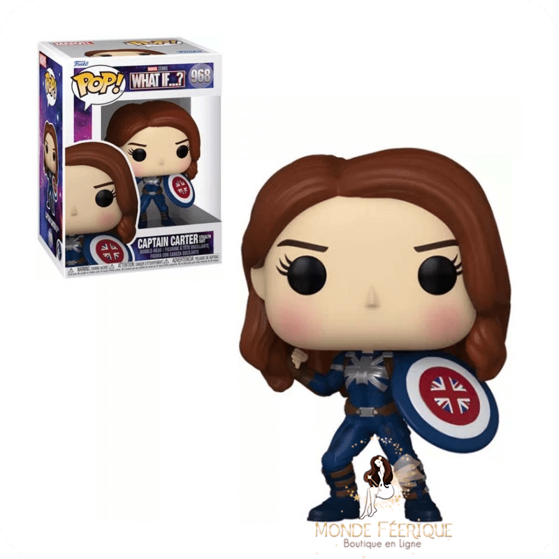 Figurine Funko Pop Captain Carter - What If…