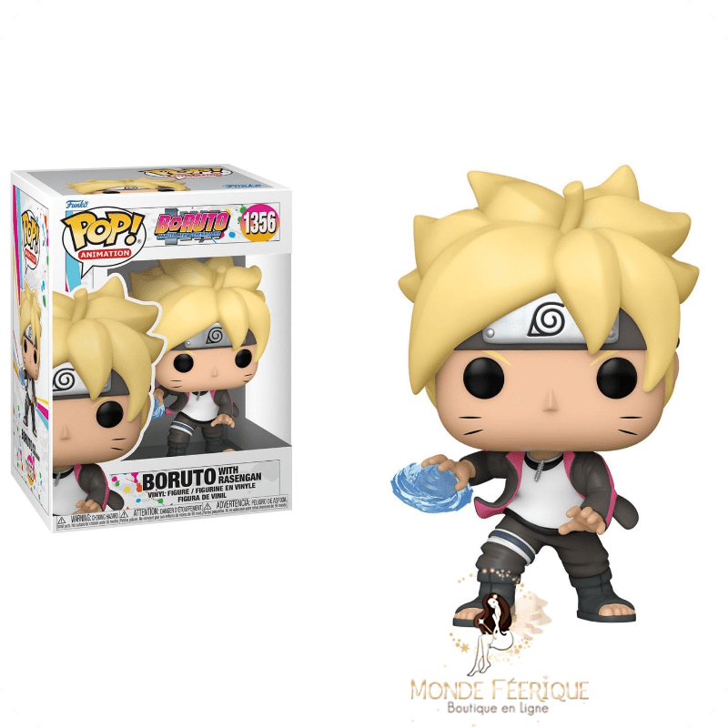 Figurine Boruto avec Rasengan Pop