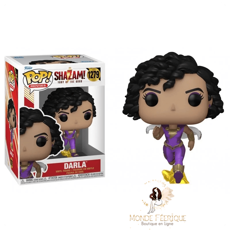 Figurine Funko Pop Shazam Darla – Héroïne DC Comics