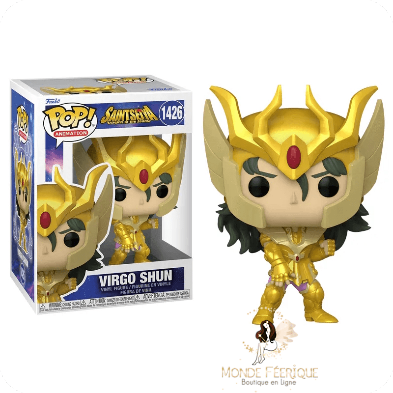 Figurine Funko Pop Saint Seiya Virgo Shun – Chevaliers du Zodiaque