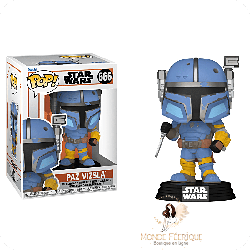 Figurine Funko Pop Star Wars Paz Vizsla 666