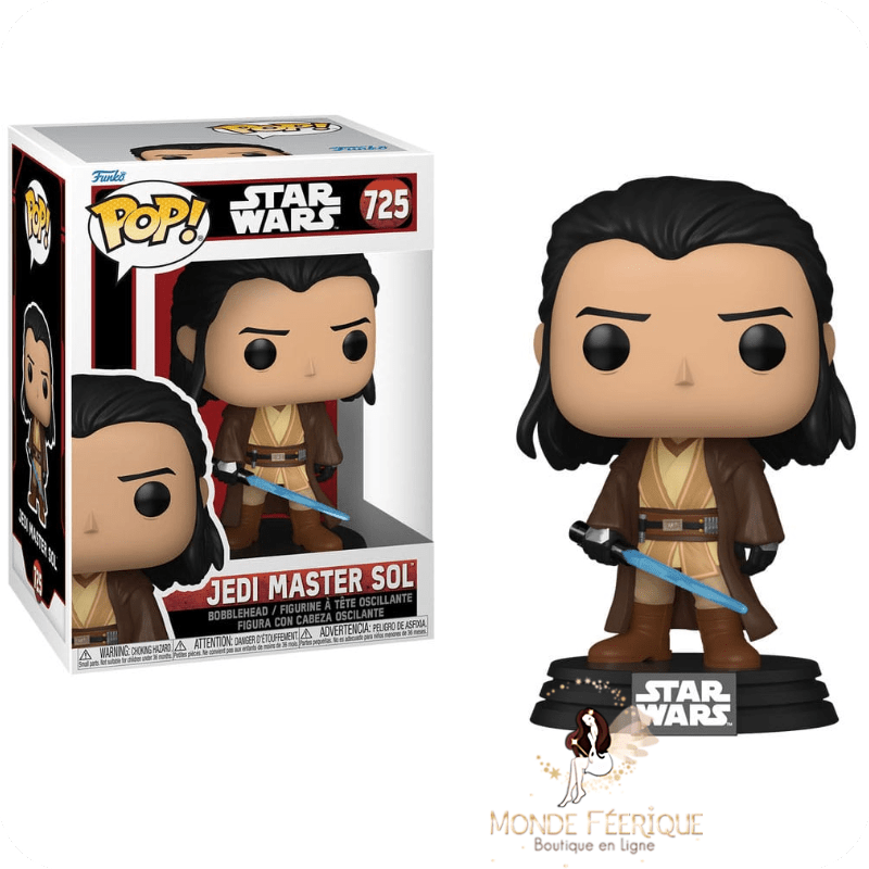 Figurine Funko Pop Star Wars Jedi Master Sol 725