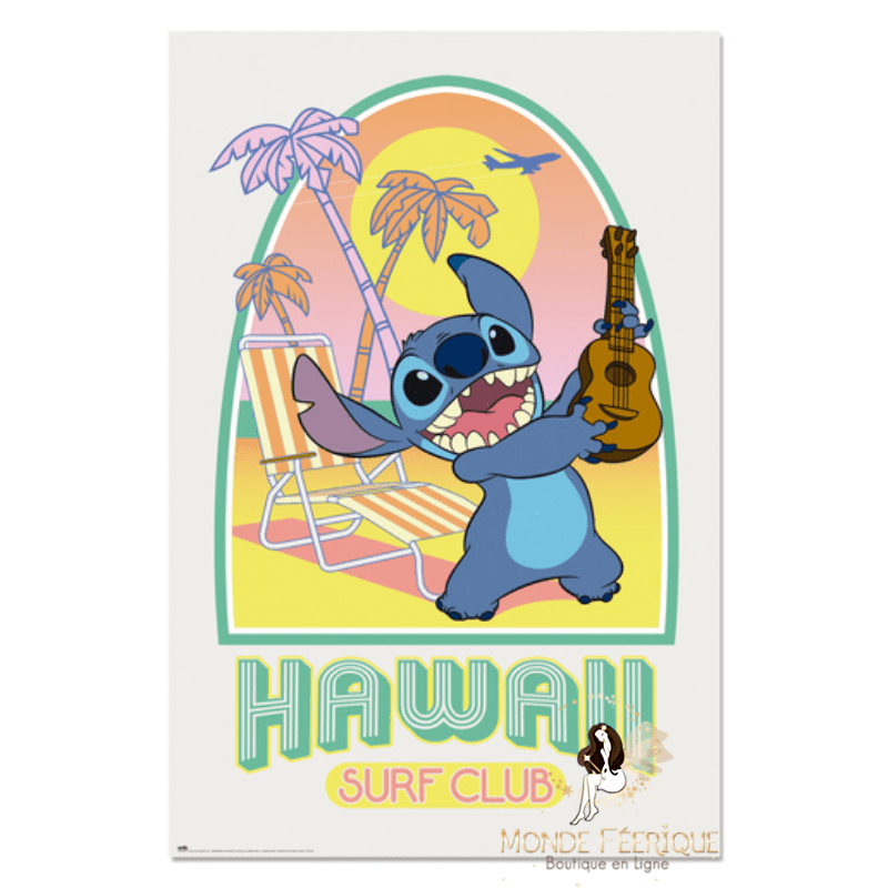Poster Stitch Surf Club