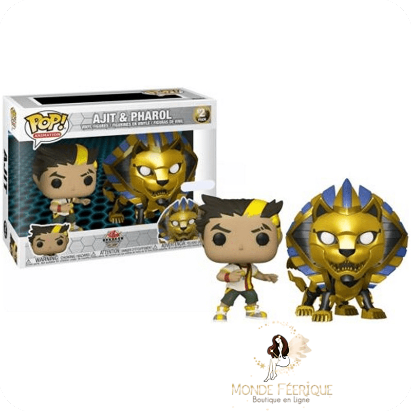 Figurine POP Ajit & Pharol Bakugan