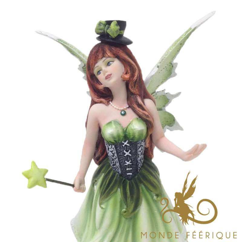 Figurine Fée vert verte