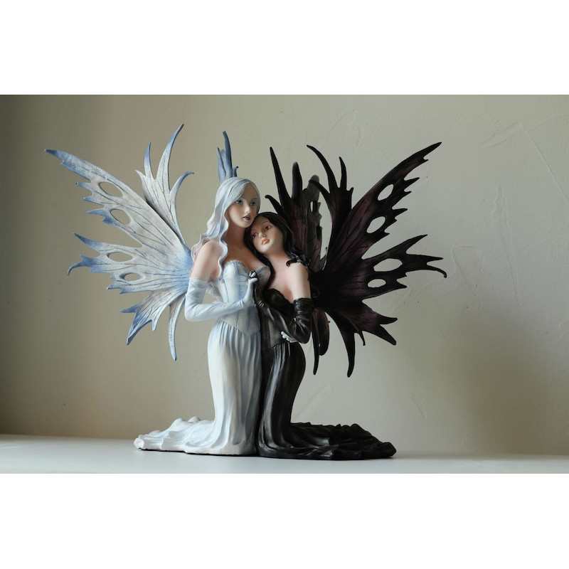 BOUTIQUE DE FIGURINE DE FEE ORIGINALE - FEES GRANDE TAILLE EN COULEUR