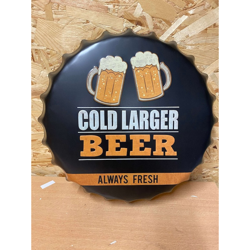 Capsule en métal pour déco- Capsule Metal vintage décoration bière, bières