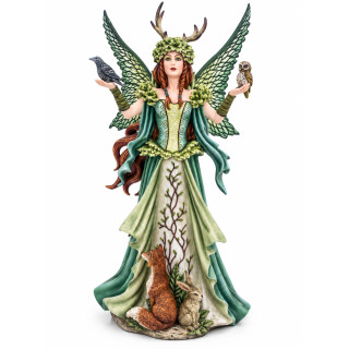 Fée Sylvaine aux Animaux de la Forêt