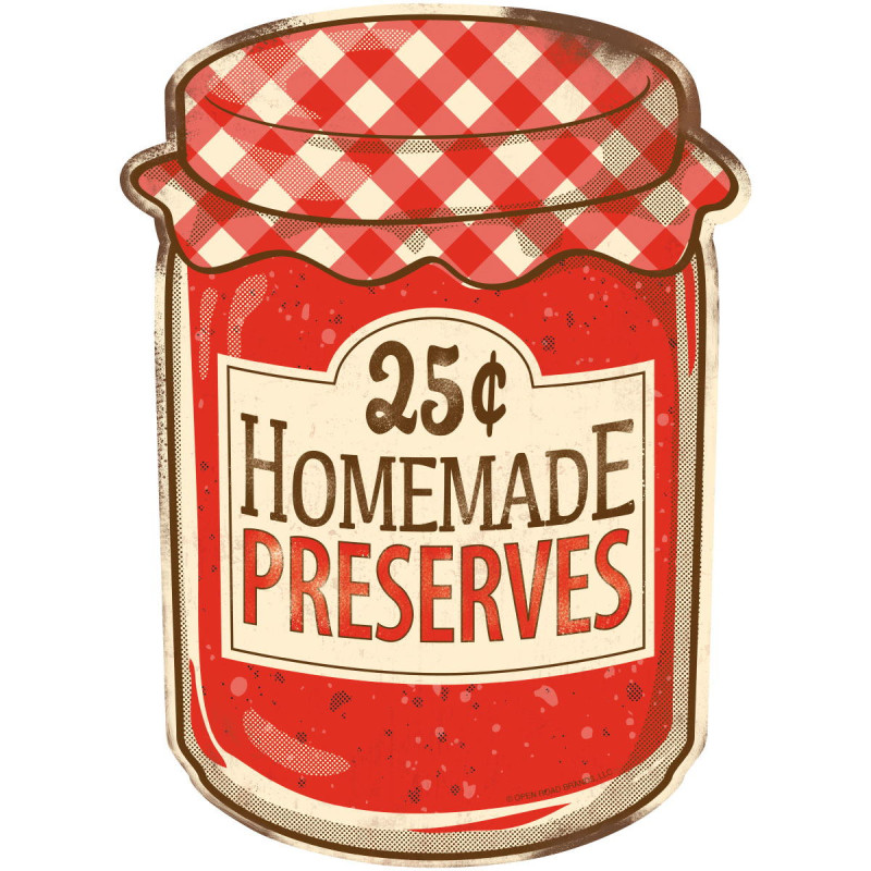 Plaque Vintage Conserve Maison
