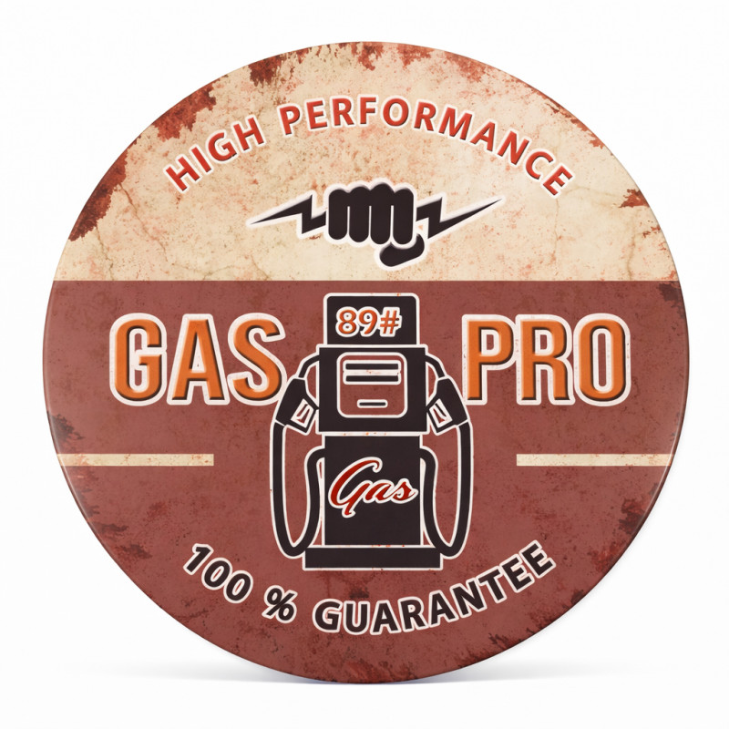 Plaque Vintage Essence Gas Pro