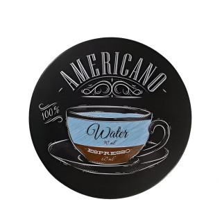 Plaque Vintage Americano Café