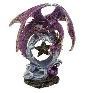 Statuette Dragon 20 cm avec Etoiles