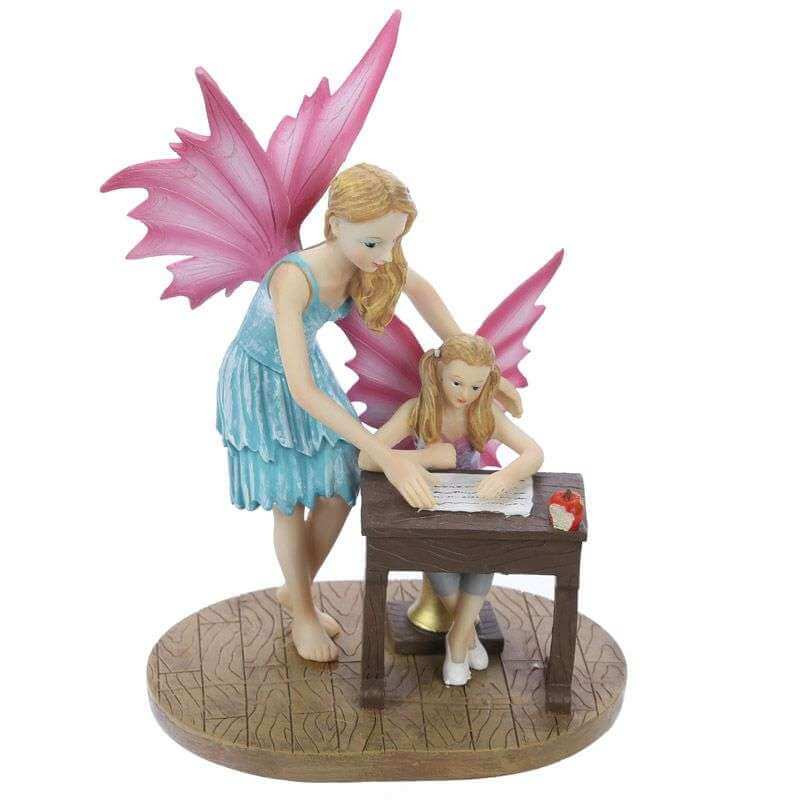 Figurine Fée  ecole - cadeau theme ecole enfant